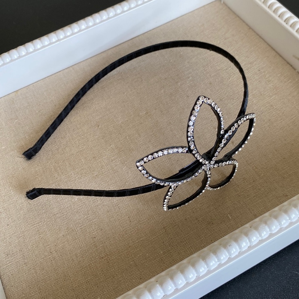 Pretty Pave Flower Headband